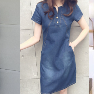 Hàng Sỉ Đầm Jeans Hàng thùng Nhật | Nguyên Kiện 100kg